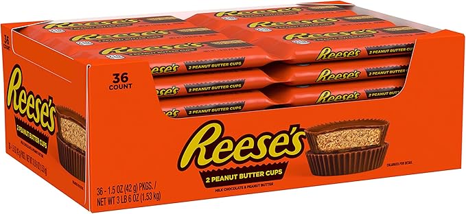 Reeses Peanut Butter Cups 36 Pack, 36 x 42g - Image 3