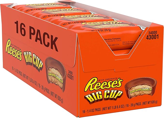 Reeses Big Cup 16 - 1.4 Oz PKGS - Image 3